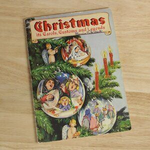 Vintage Christmas Song Book with History and Songs by Ruth Heller